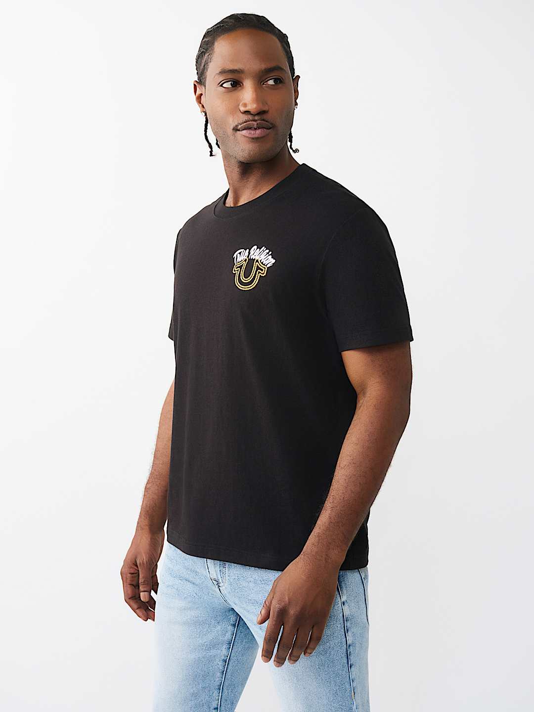 GLITTER PUFF PRINT LOGO TEE, image 3