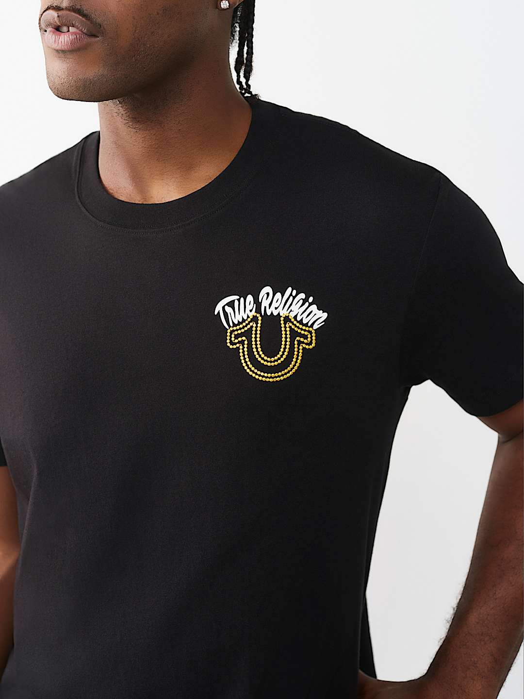 GLITTER PUFF PRINT LOGO TEE, image 4