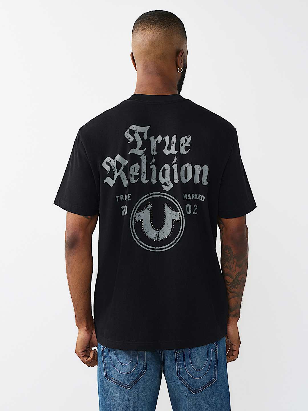 TRADE MARKED LOGO GRAPHIC TEE, image 5