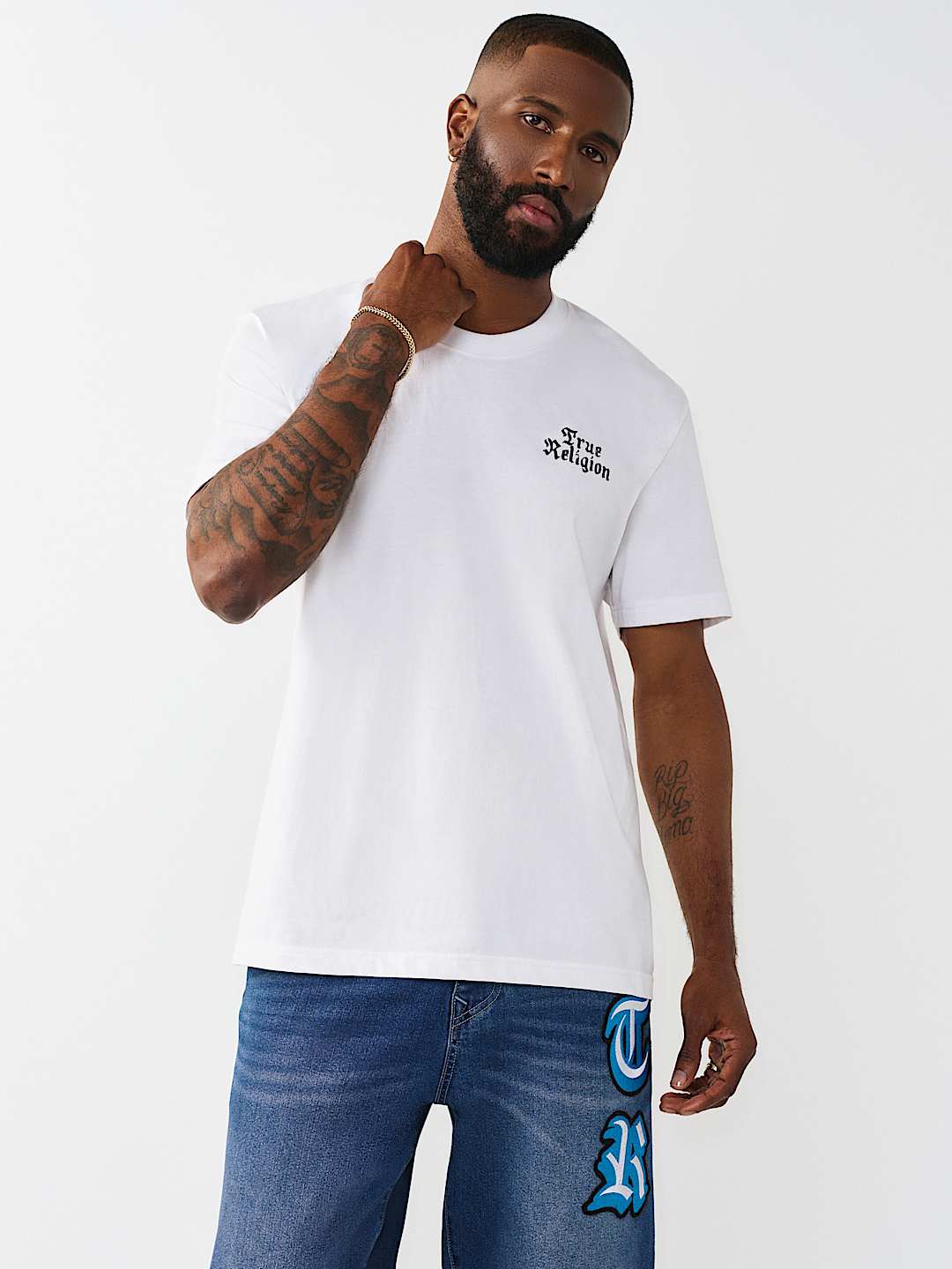 TRADE MARKED LOGO GRAPHIC TEE, image 3