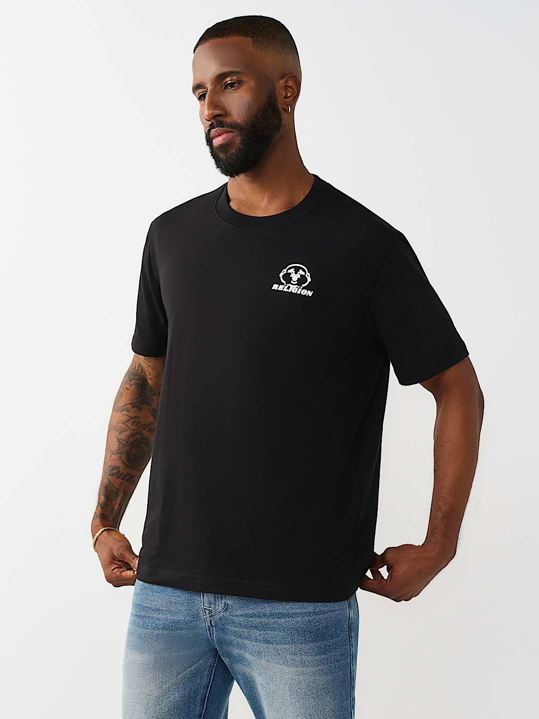 CAMISETA GR&Aacute;FICA DE CARA DE BUDDHA FELIZ, image 4