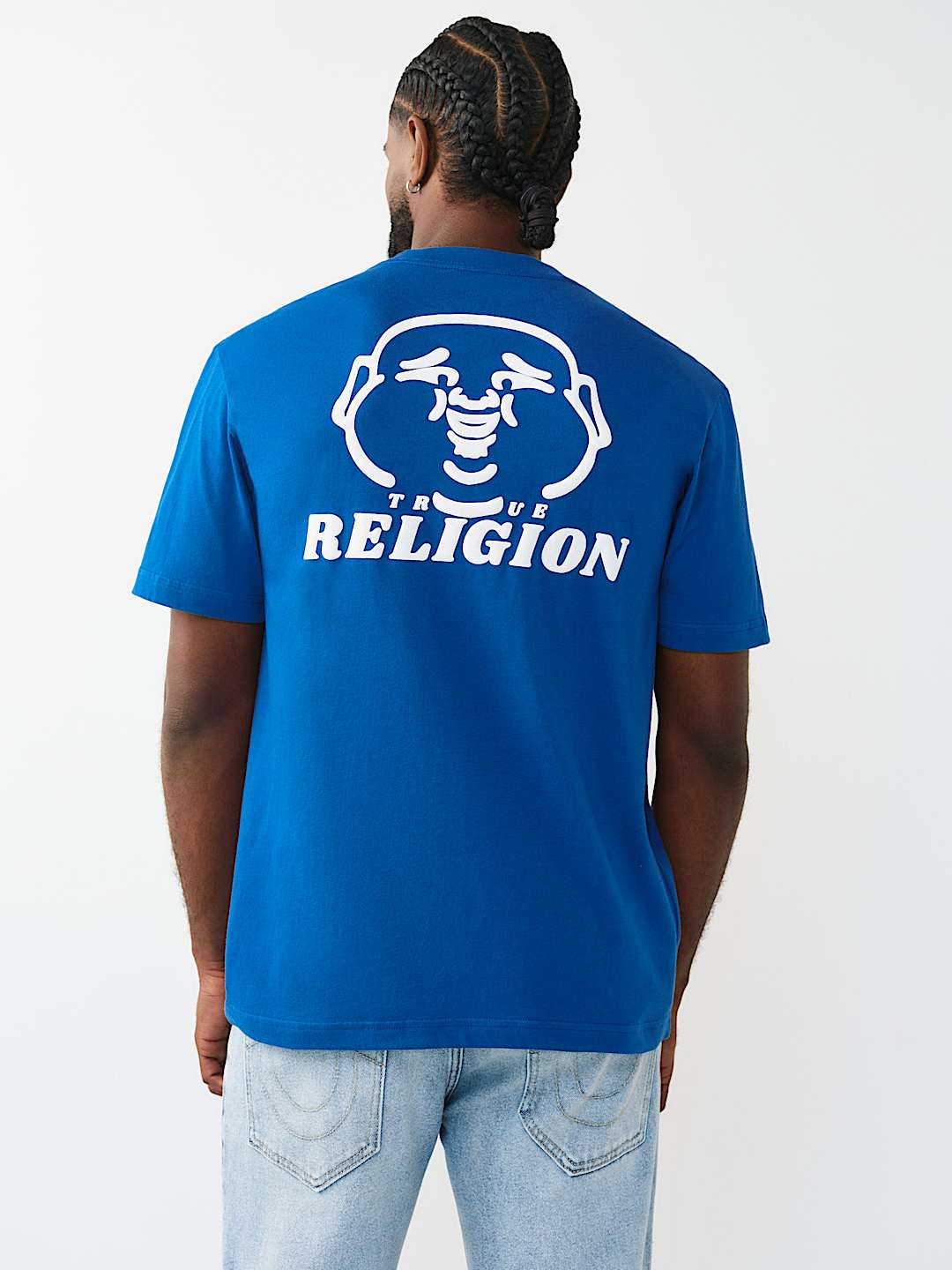 HAPPY BUDDHA FACE GRAPHIC TEE, image 5