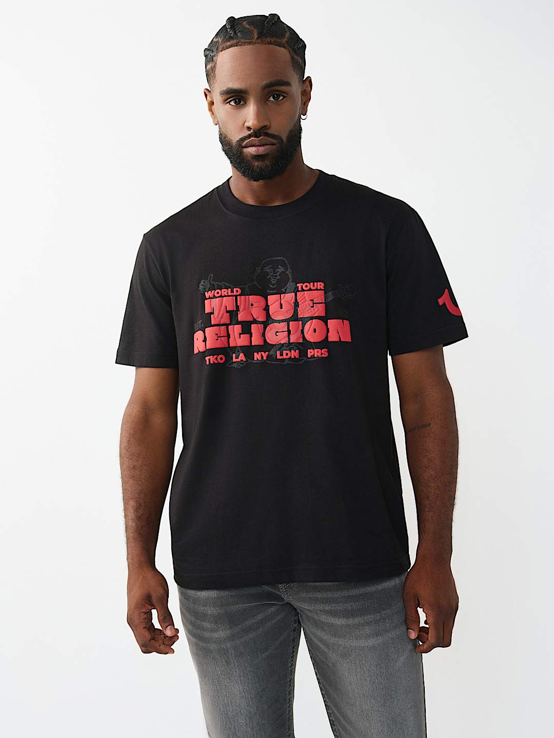 LOGO BLOCKY PUFF TEE, image 2