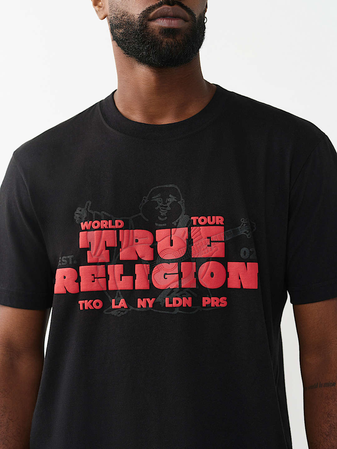 LOGO BLOCKY PUFF TEE, image 1