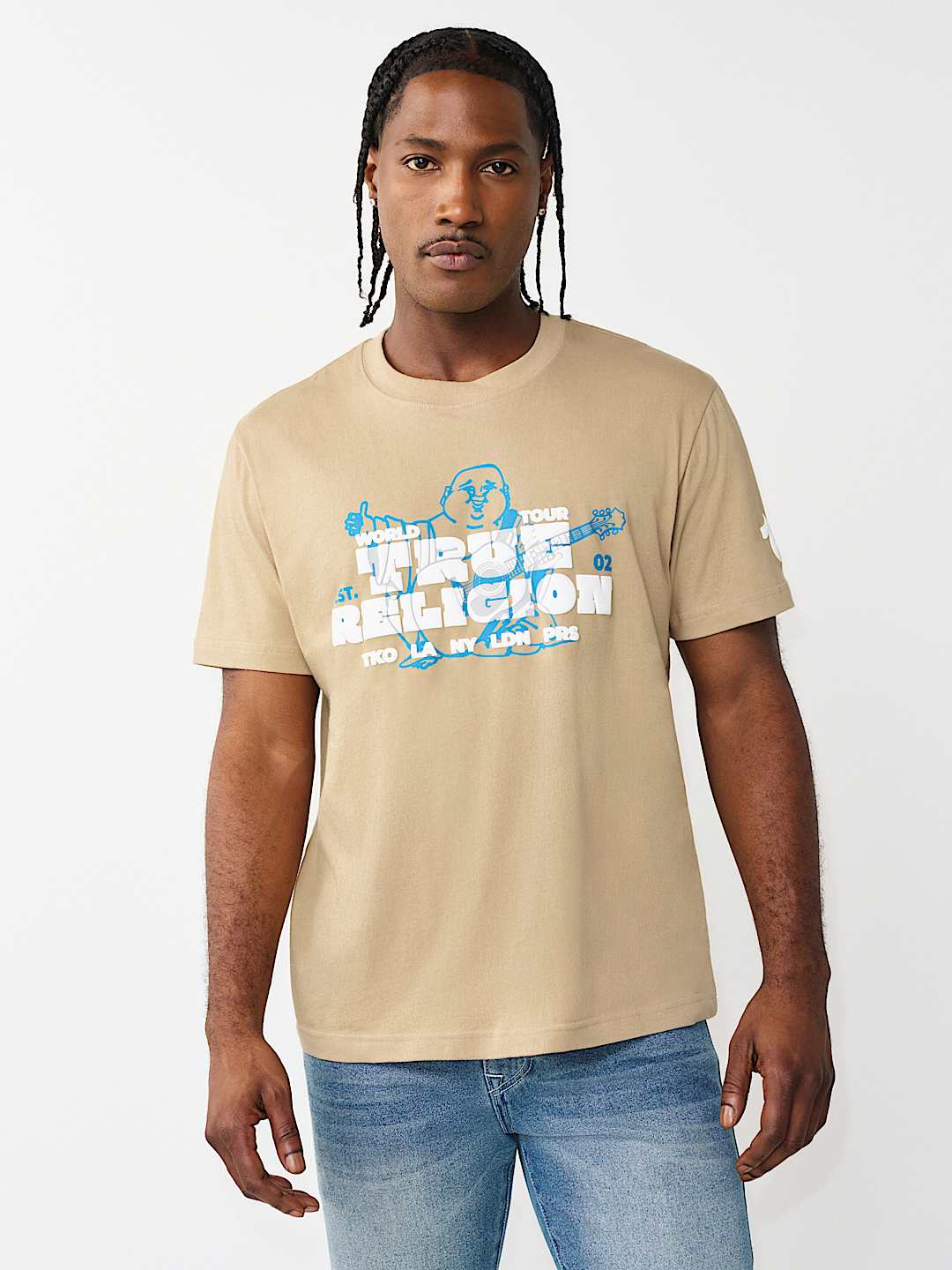 LOGO BLOCKY PUFF TEE, image 2