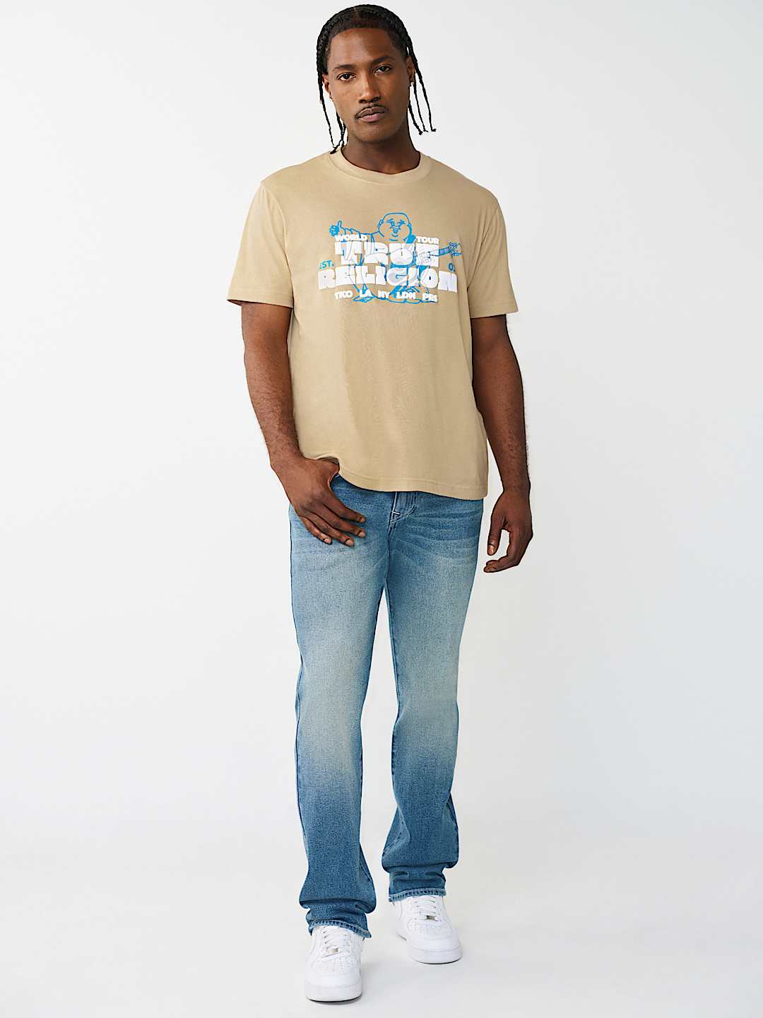 LOGO BLOCKY PUFF TEE, image 6