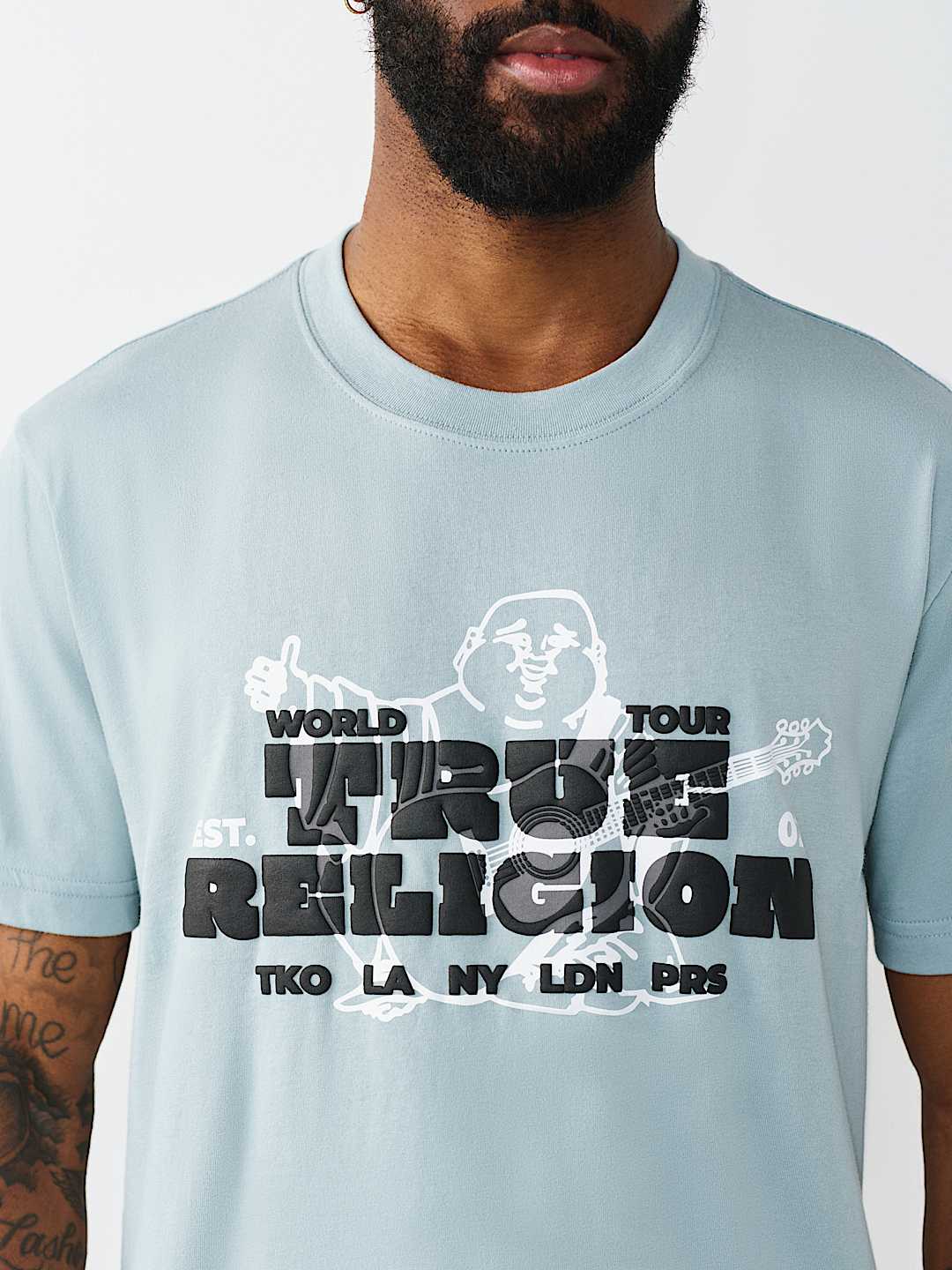 LOGO BLOCKY PUFF TEE, image 2