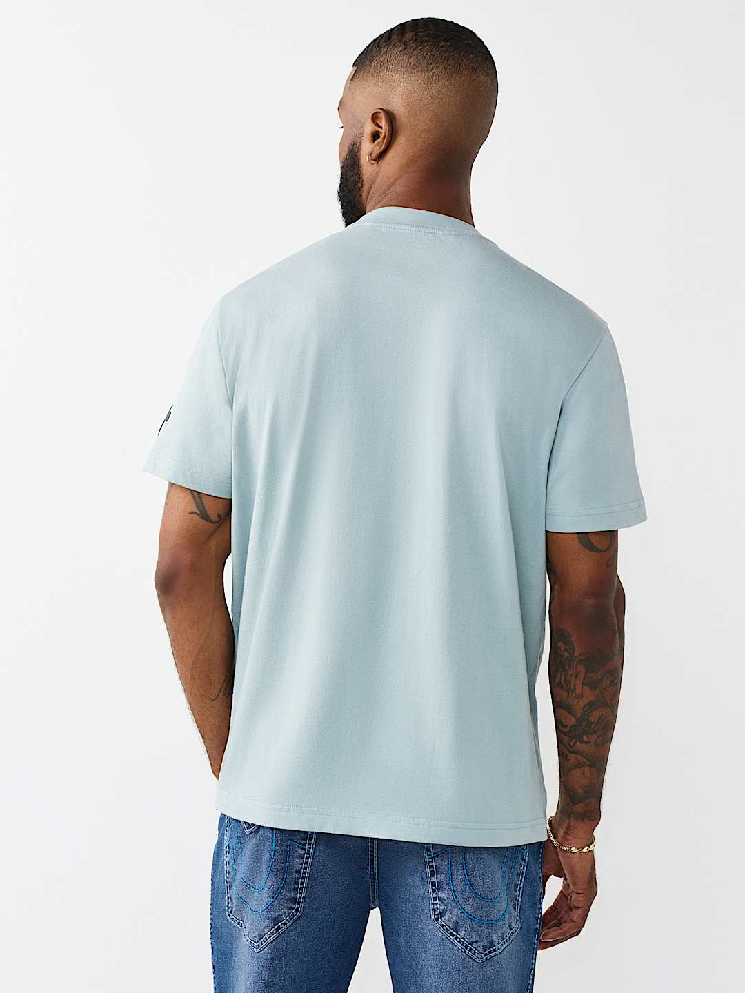 LOGO BLOCKY PUFF TEE, image 5