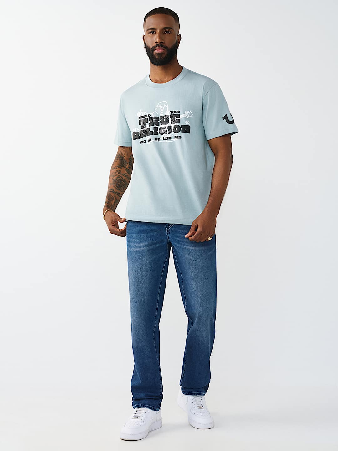 LOGO BLOCKY PUFF TEE, image 6