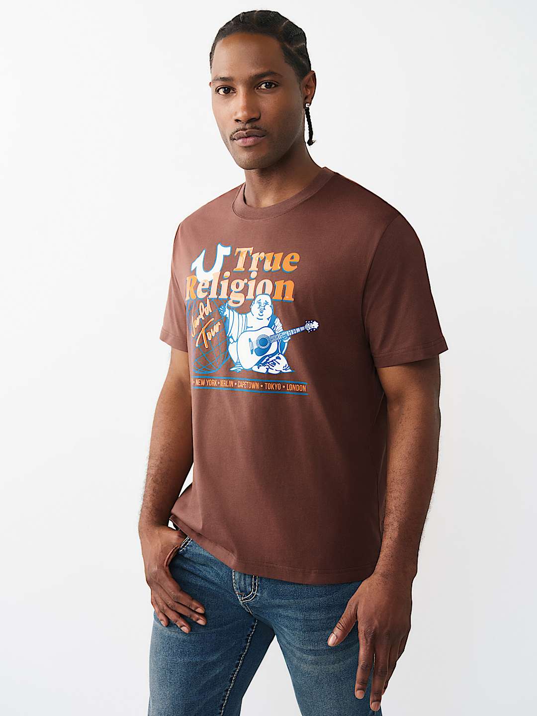 CAMISETA CON GR&Aacute;FICO DE BUDDHA UNIVERSAL, image 3