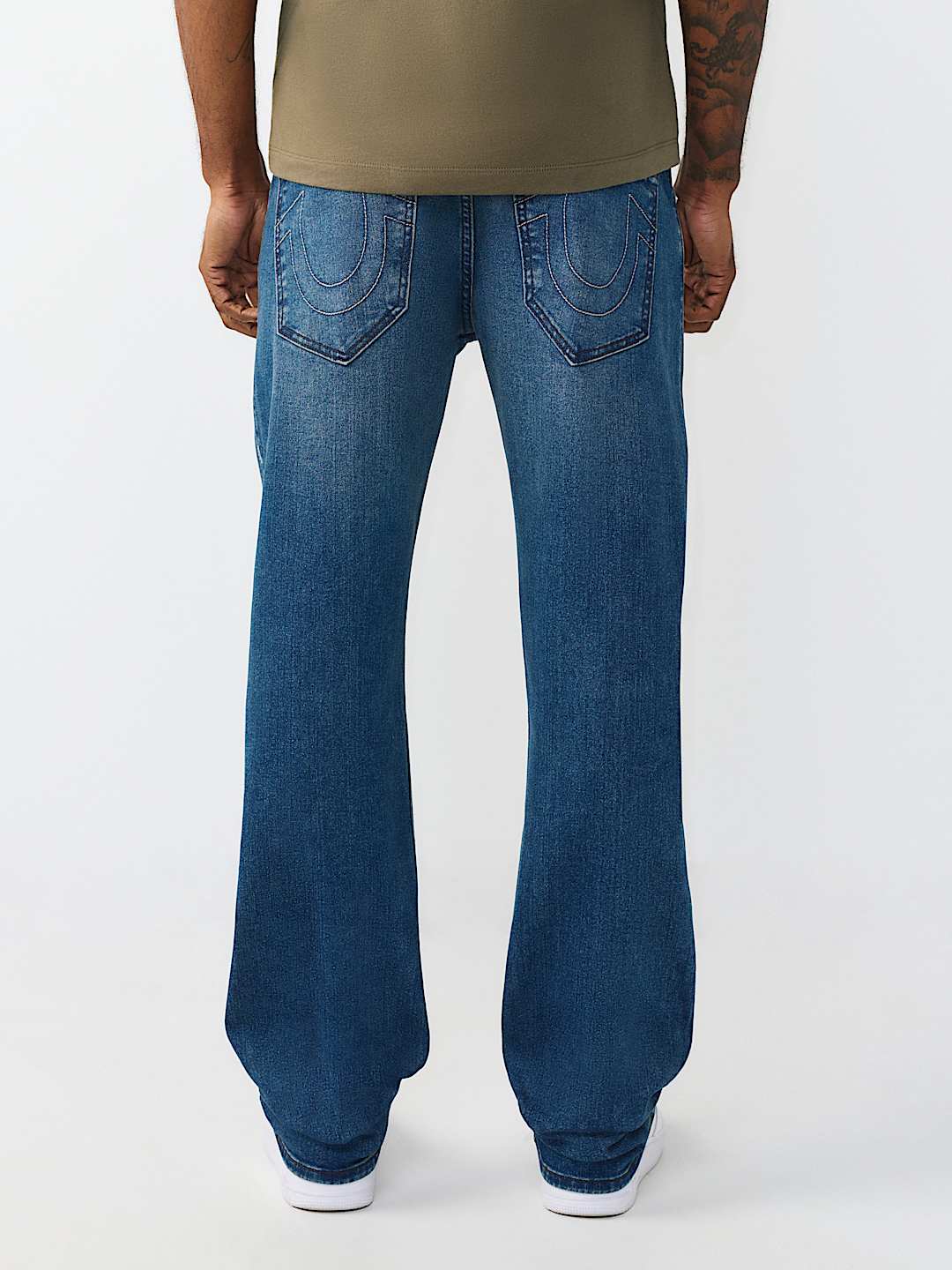 JEANS RECTOS RICKY CON RASGADOS REPARADOS, image 5