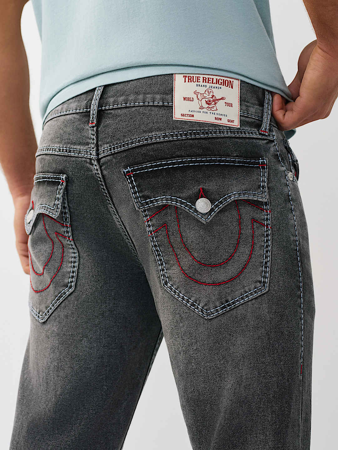 RICKY BIG T FLAP STRAIGHT JEAN, image 2