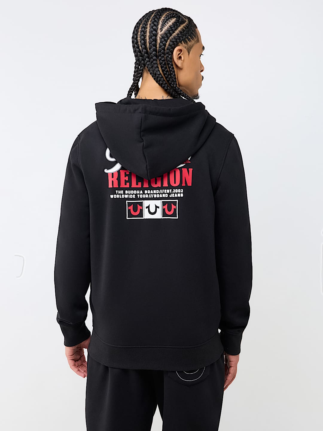 RETRO HORSESHOE ZIP HOODIE