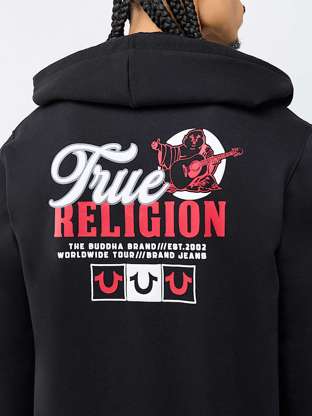 RETRO HORSESHOE ZIP HOODIE