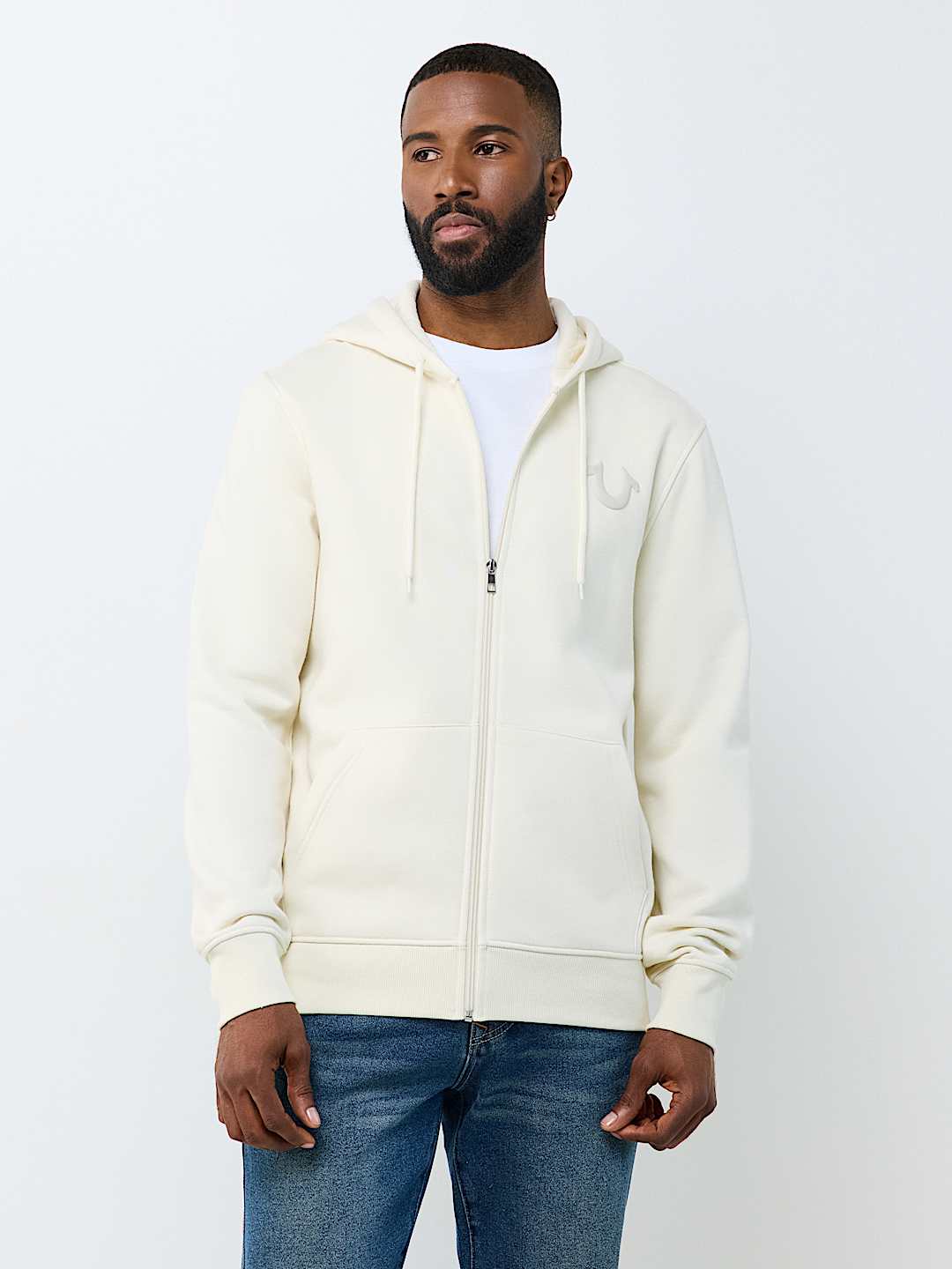 RETRO HORSESHOE ZIP HOODIE