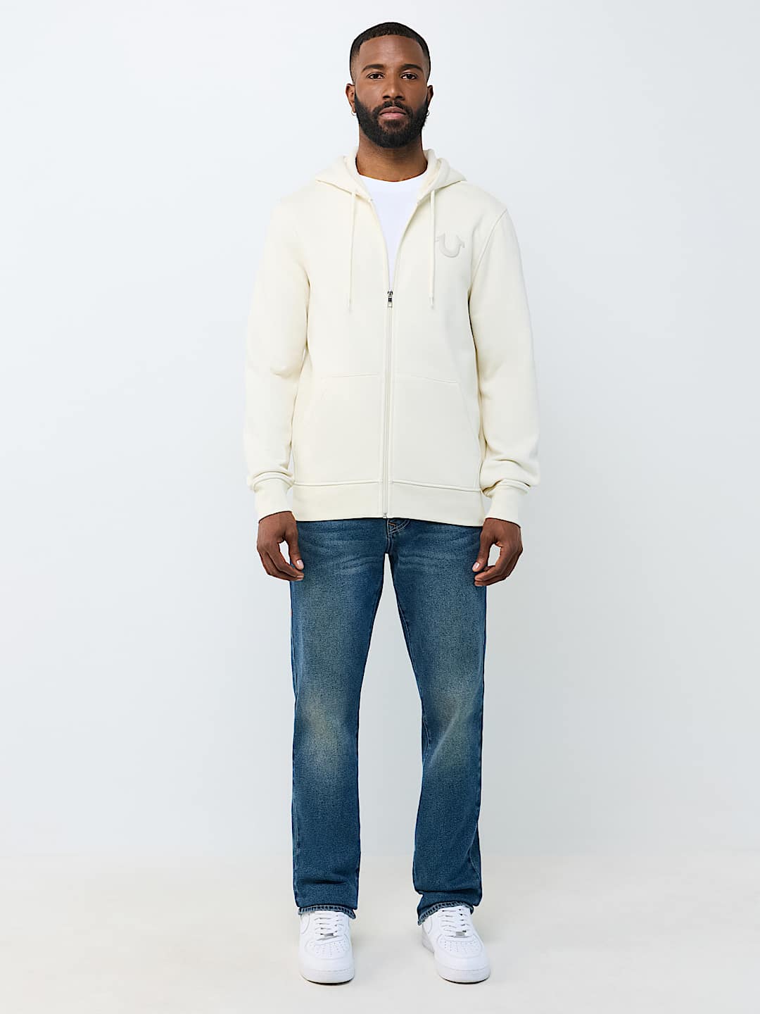 RETRO HORSESHOE ZIP HOODIE