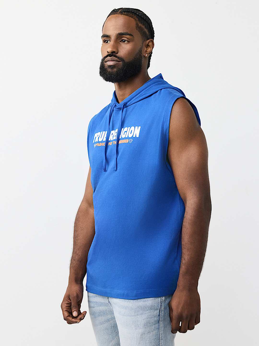LOGO HOODED TANK TOP, image 3