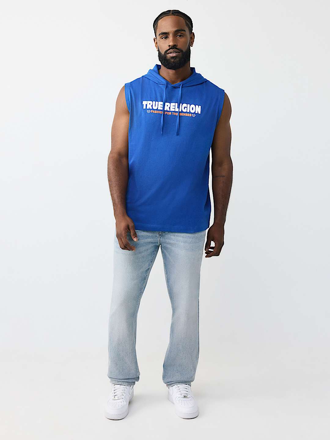 LOGO HOODED TANK TOP, image 6