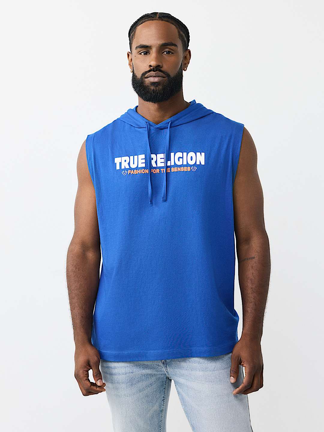 LOGO HOODED TANK TOP, image 1