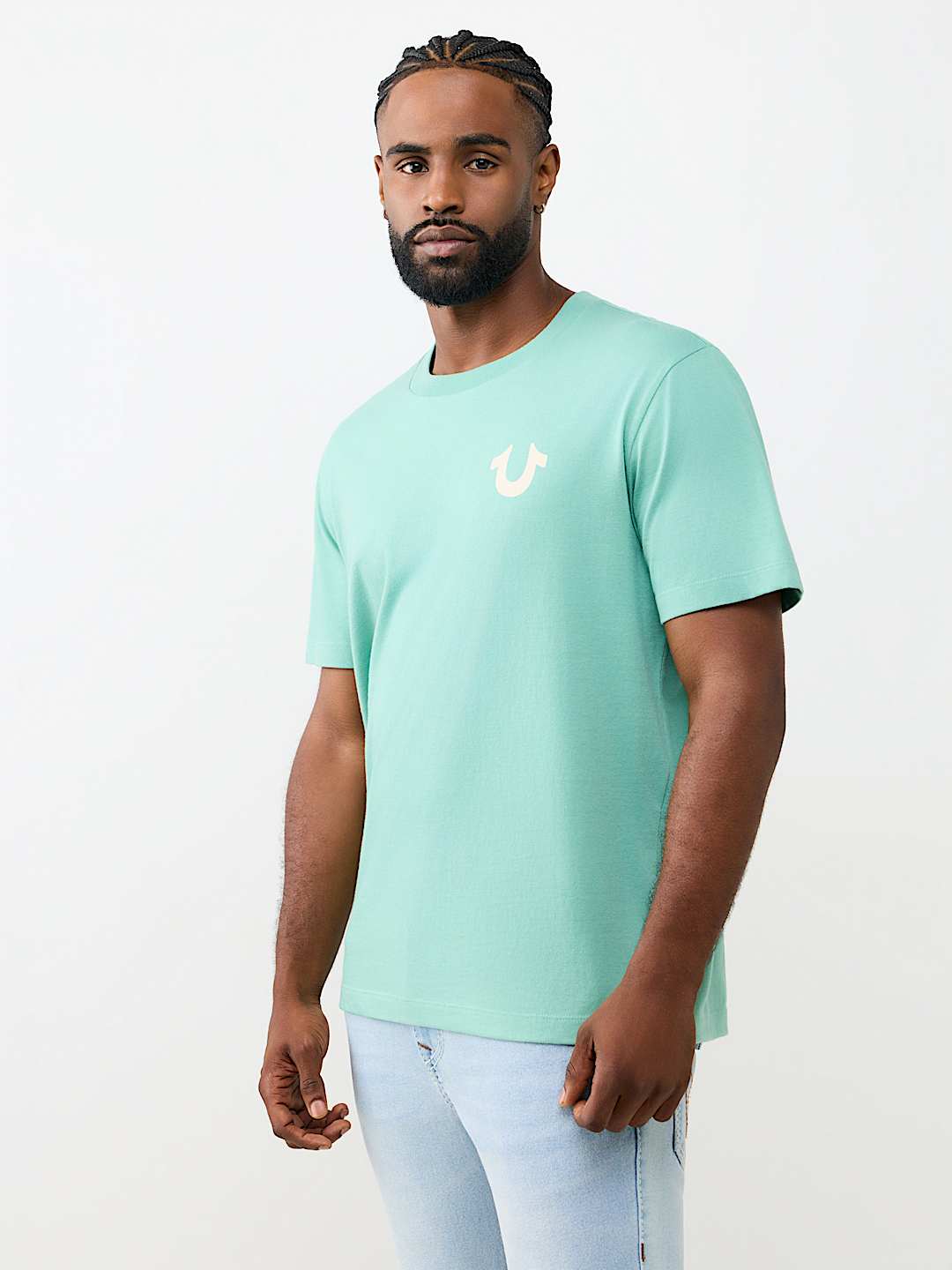RECTANGULAR LOGO TEE