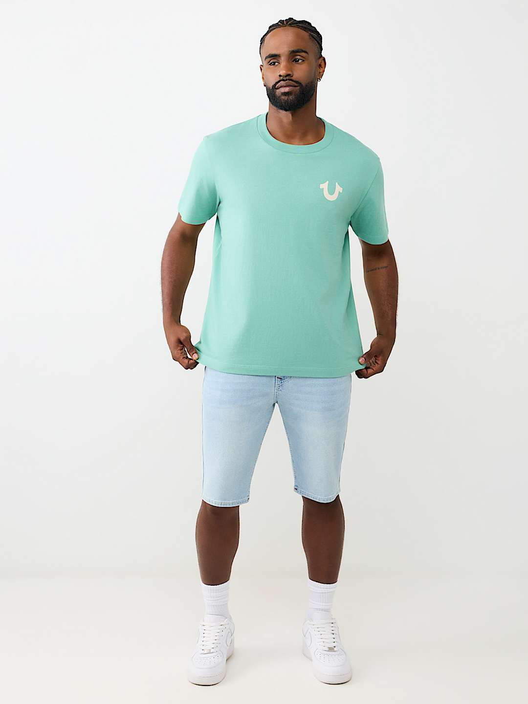 RECTANGULAR LOGO TEE