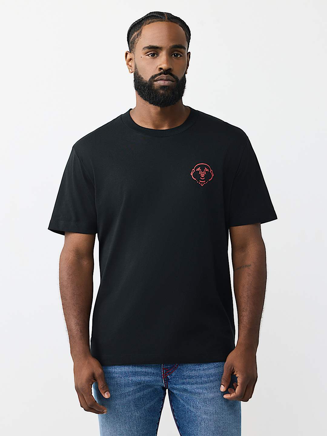 ABSTRACT HORSESHOE TEE