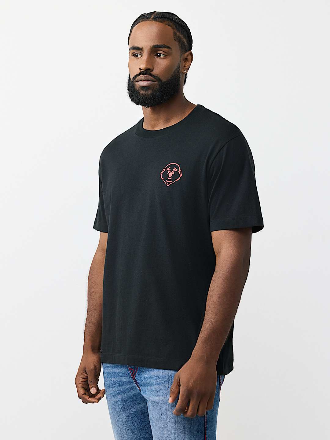 ABSTRACT HORSESHOE TEE