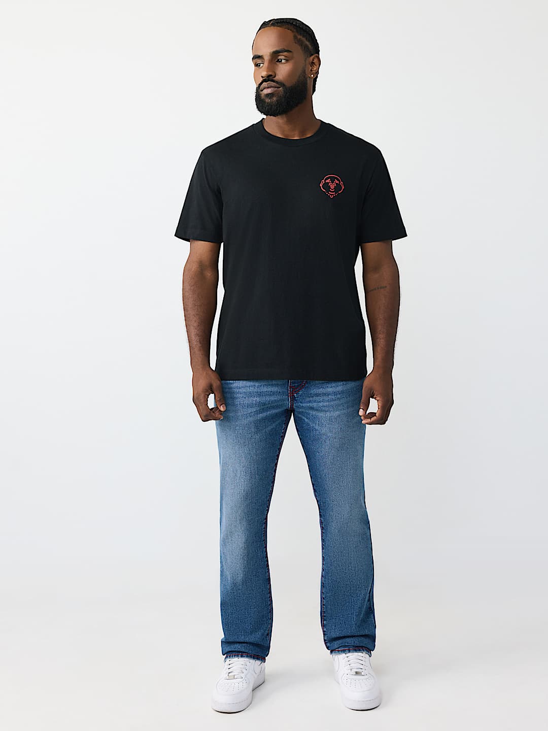 ABSTRACT HORSESHOE TEE
