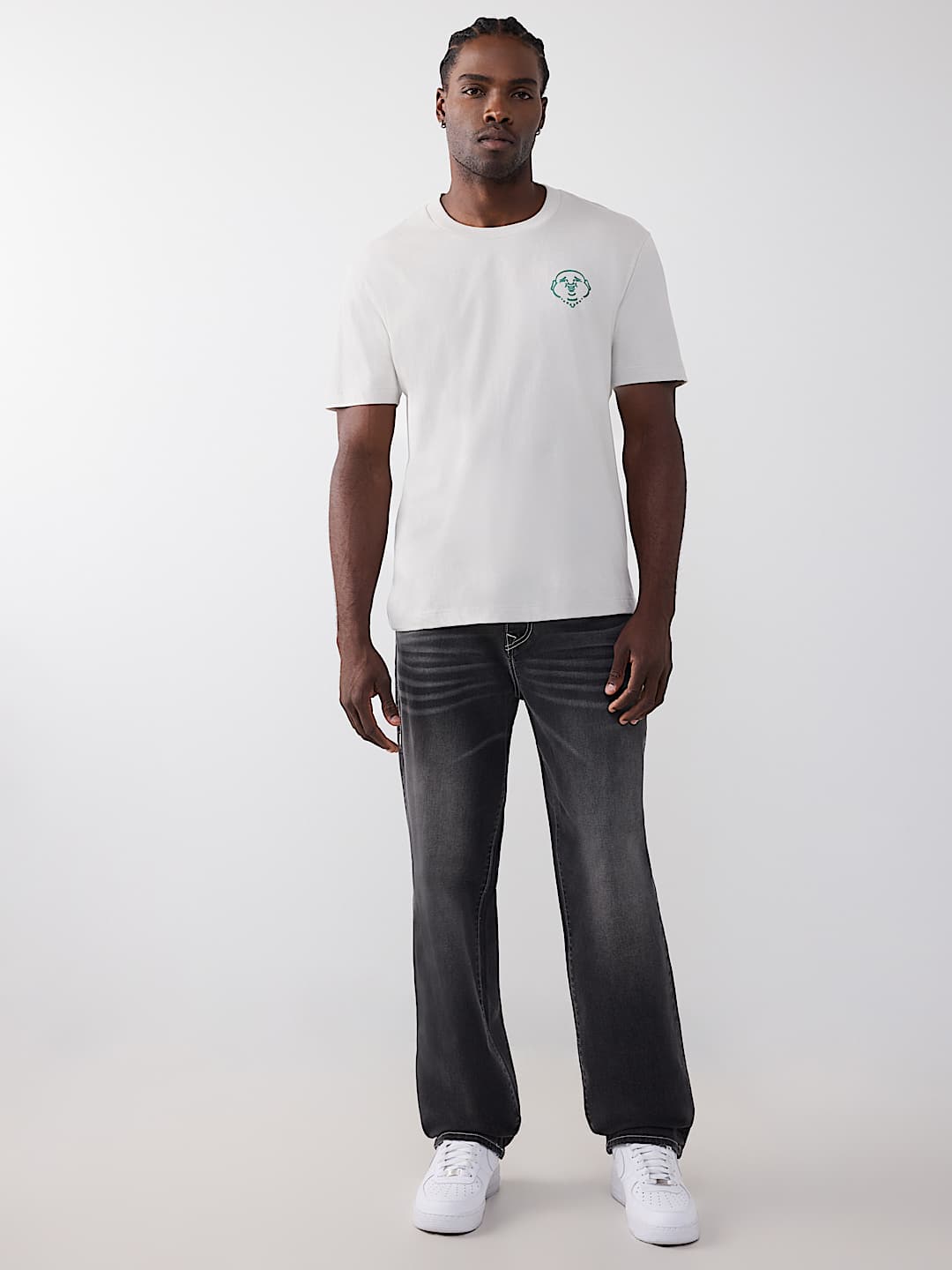 ABSTRACT HORSESHOE TEE