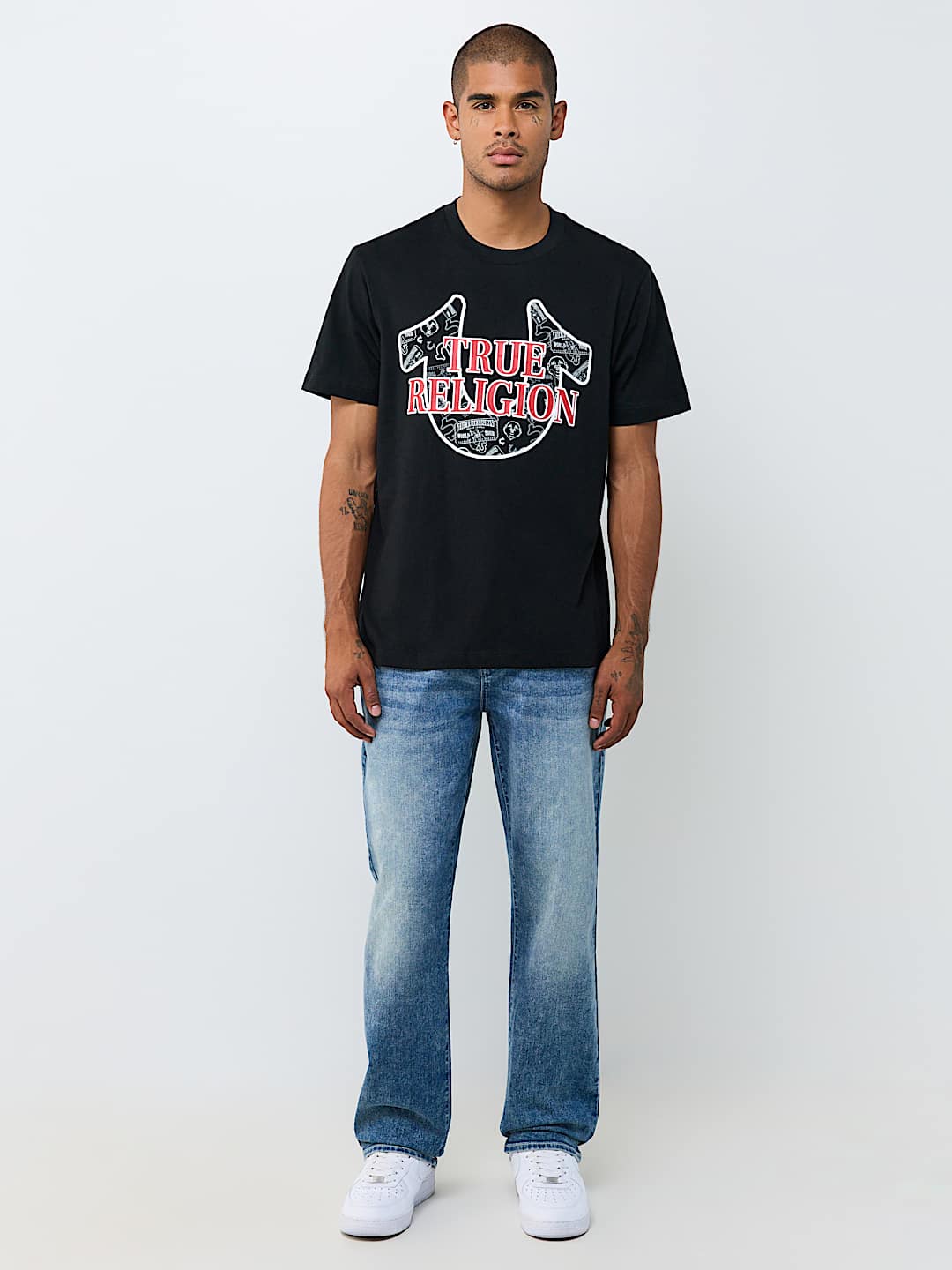 HORSESHOE FILLED ALLOVER PRINT TEE