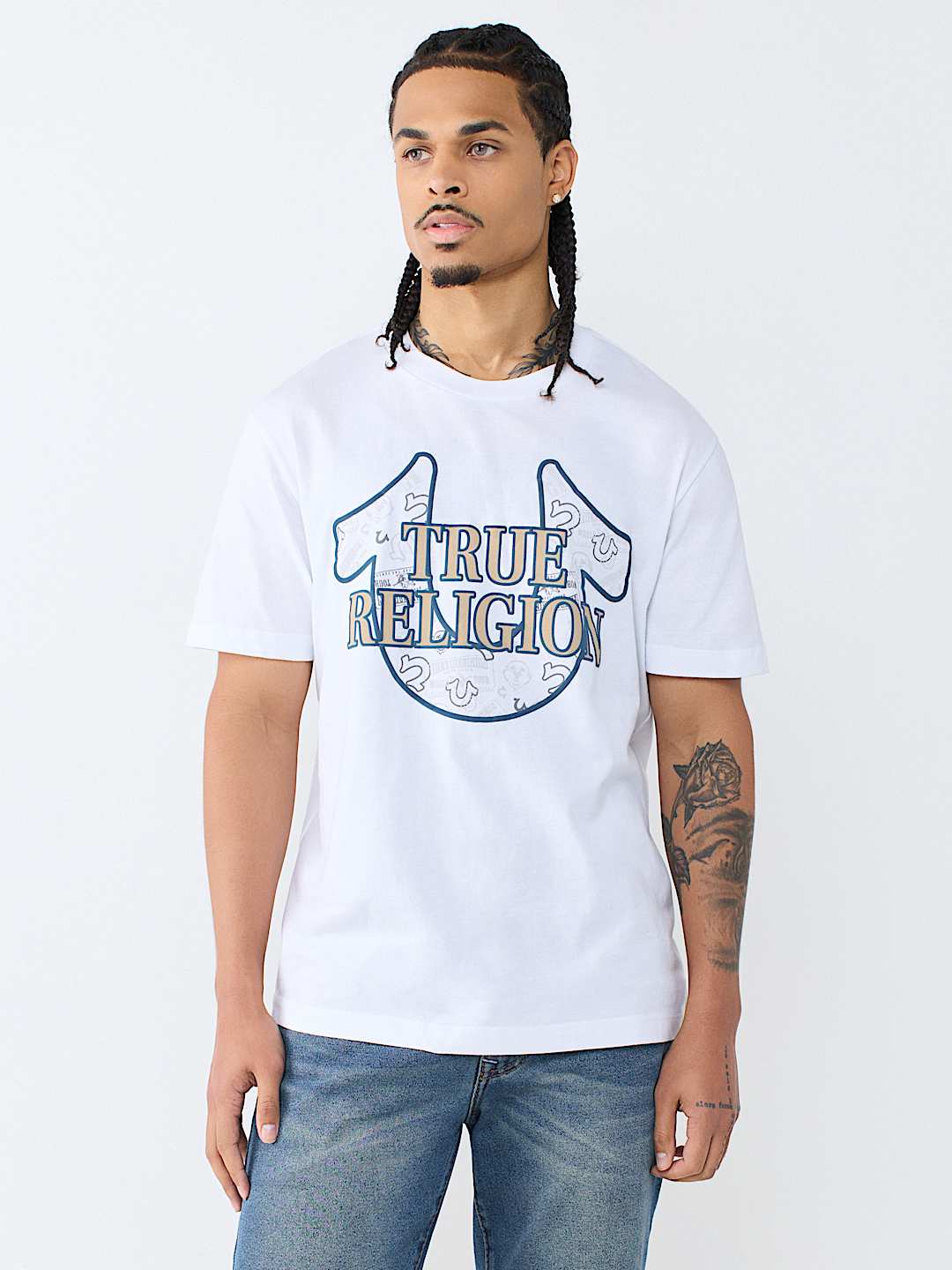HORSESHOE FILLED ALLOVER PRINT TEE