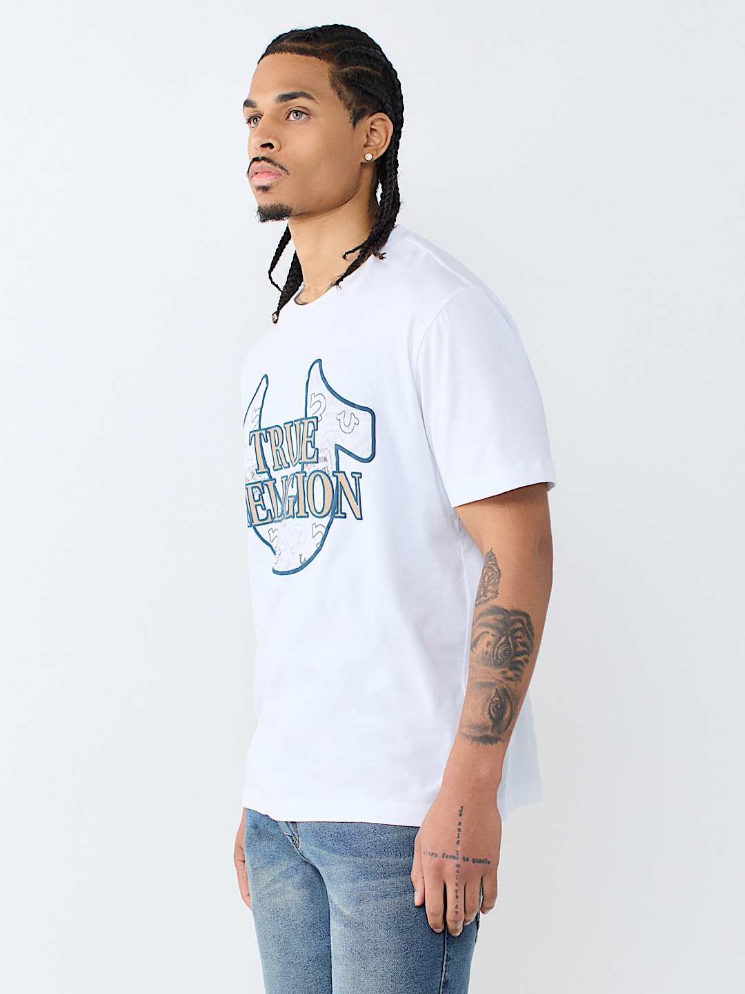 HORSESHOE FILLED ALLOVER PRINT TEE