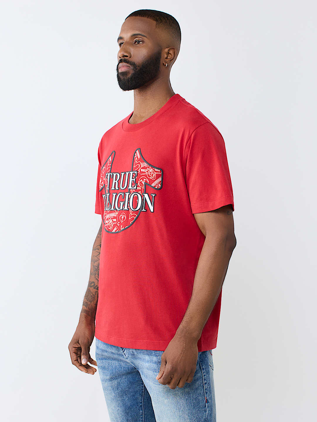 HORSESHOE FILLED ALLOVER PRINT TEE