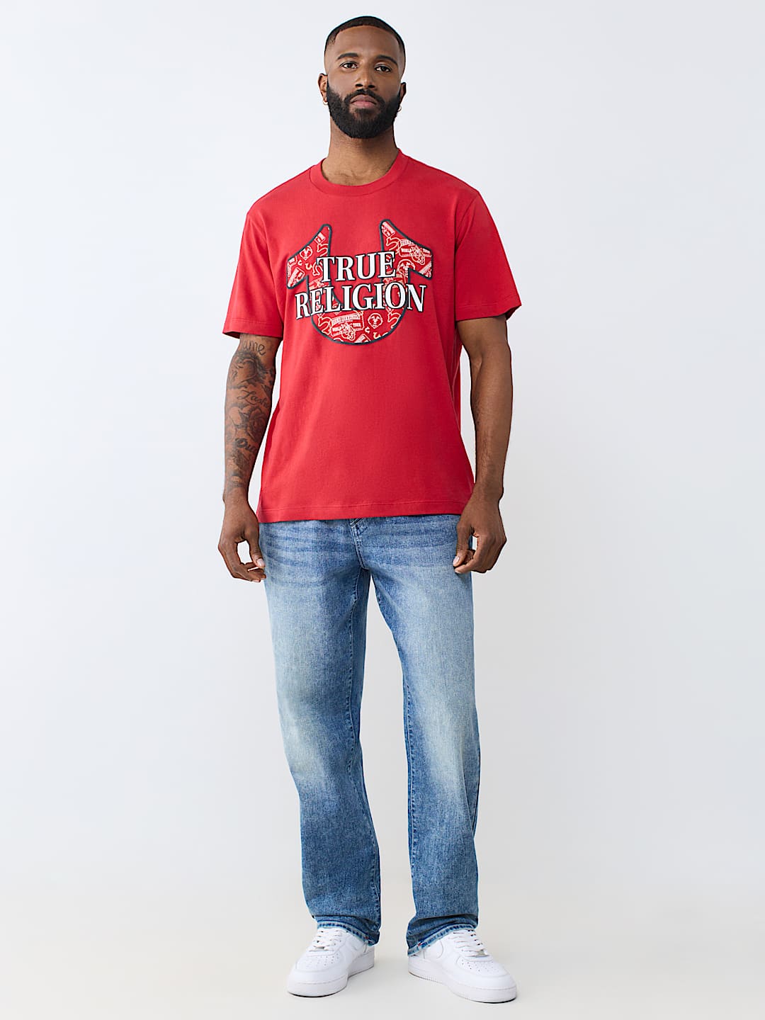 HORSESHOE FILLED ALLOVER PRINT TEE