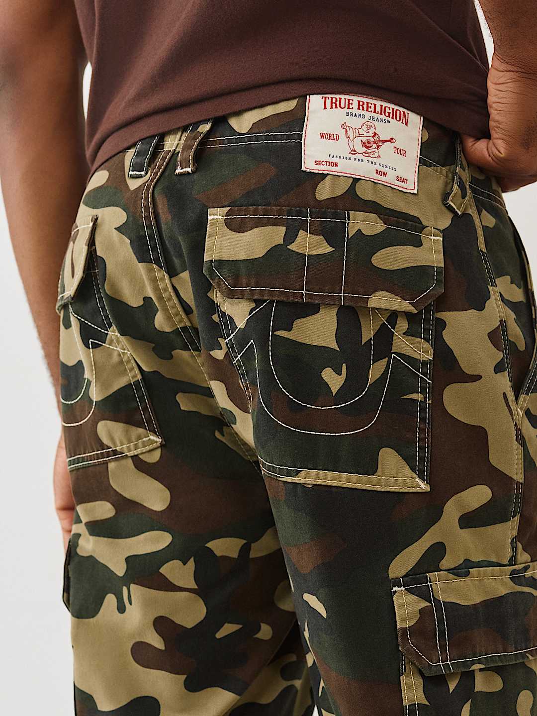 PANTALONES CARGO BAGGY BOBBY DE CAMUFLAJE
