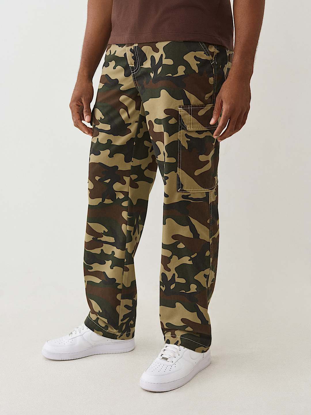 PANTALONES CARGO BAGGY BOBBY DE CAMUFLAJE