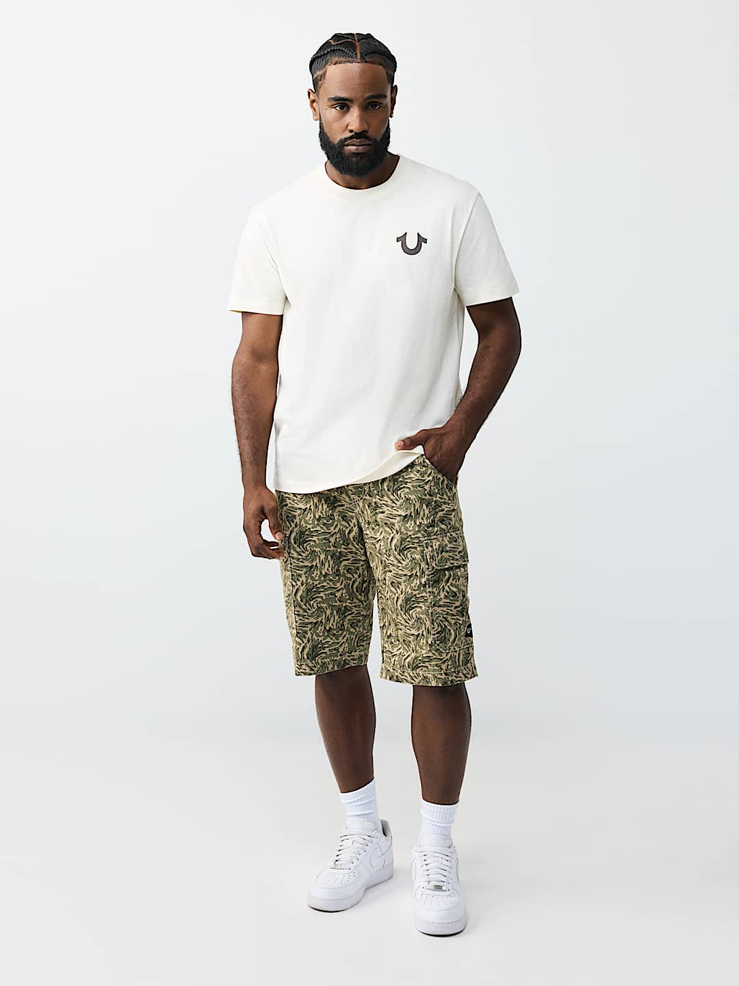 CAMO CARGO SHORT, image 3