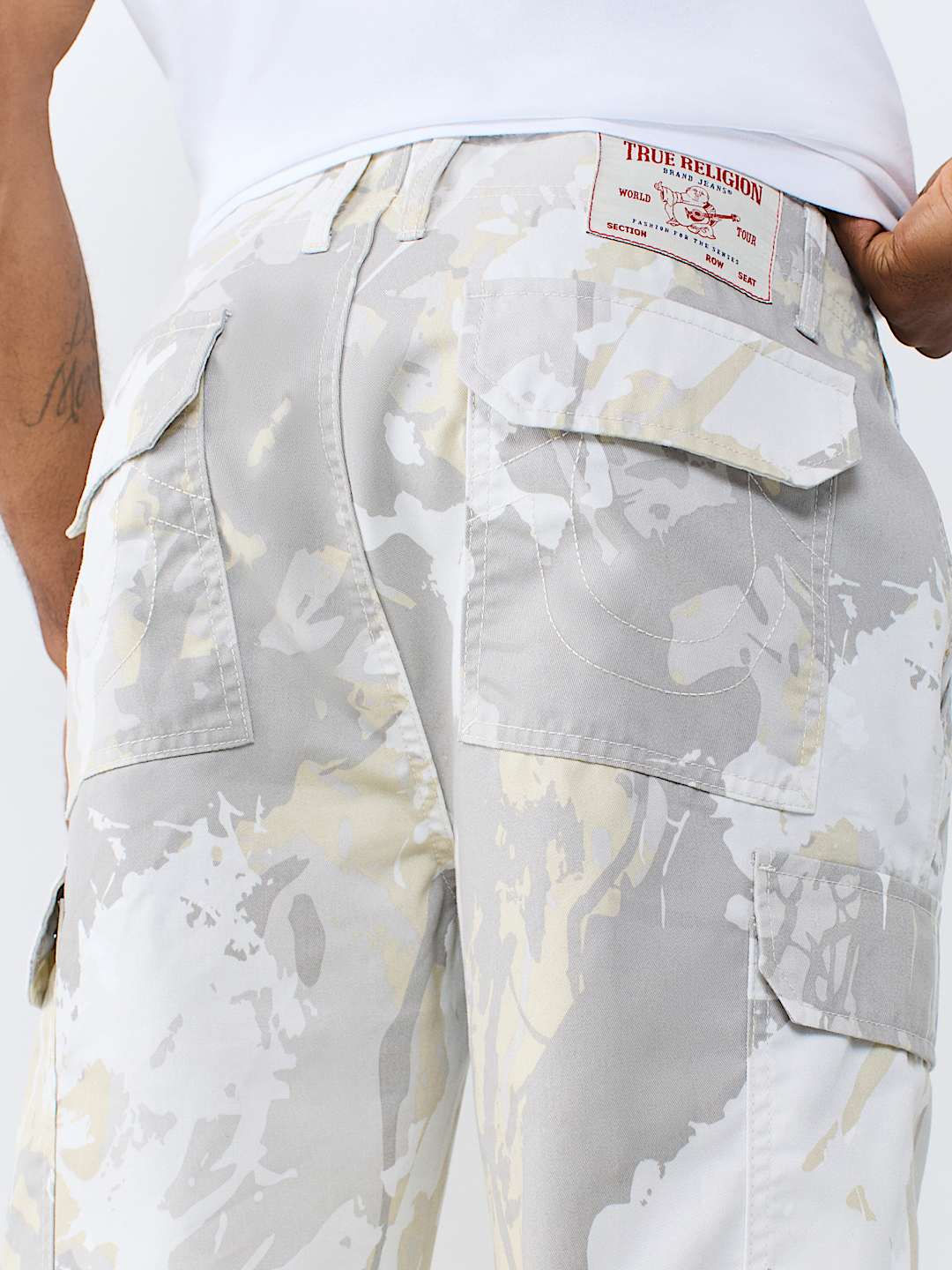 ABSTRACT CAMO CARGO PANT