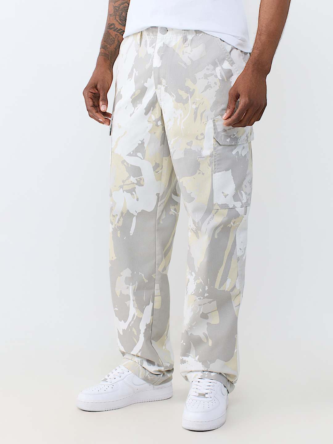 ABSTRACT CAMO CARGO PANT