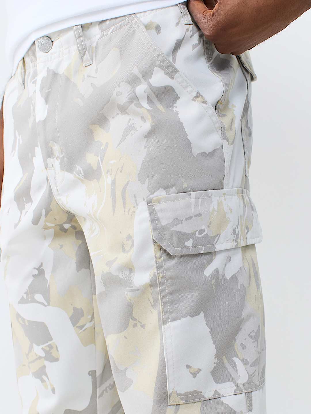 ABSTRACT CAMO CARGO PANT