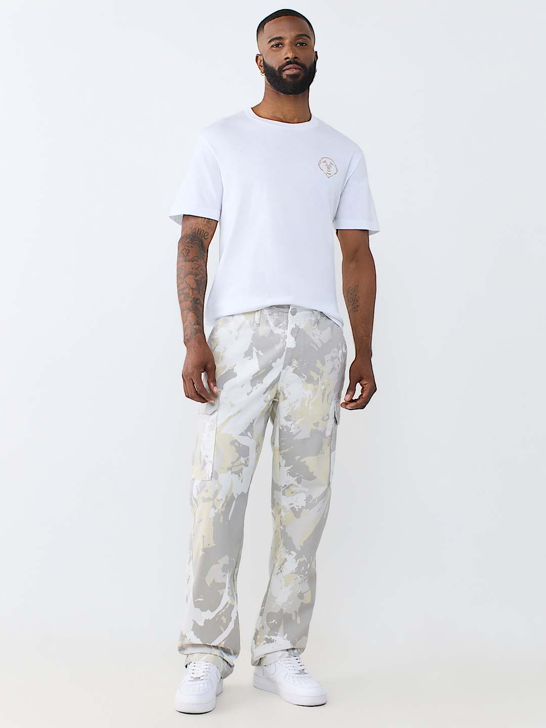ABSTRACT CAMO CARGO PANT
