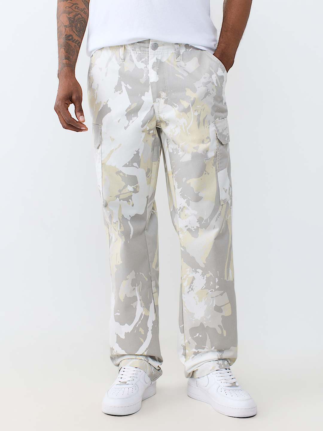 ABSTRACT CAMO CARGO PANT