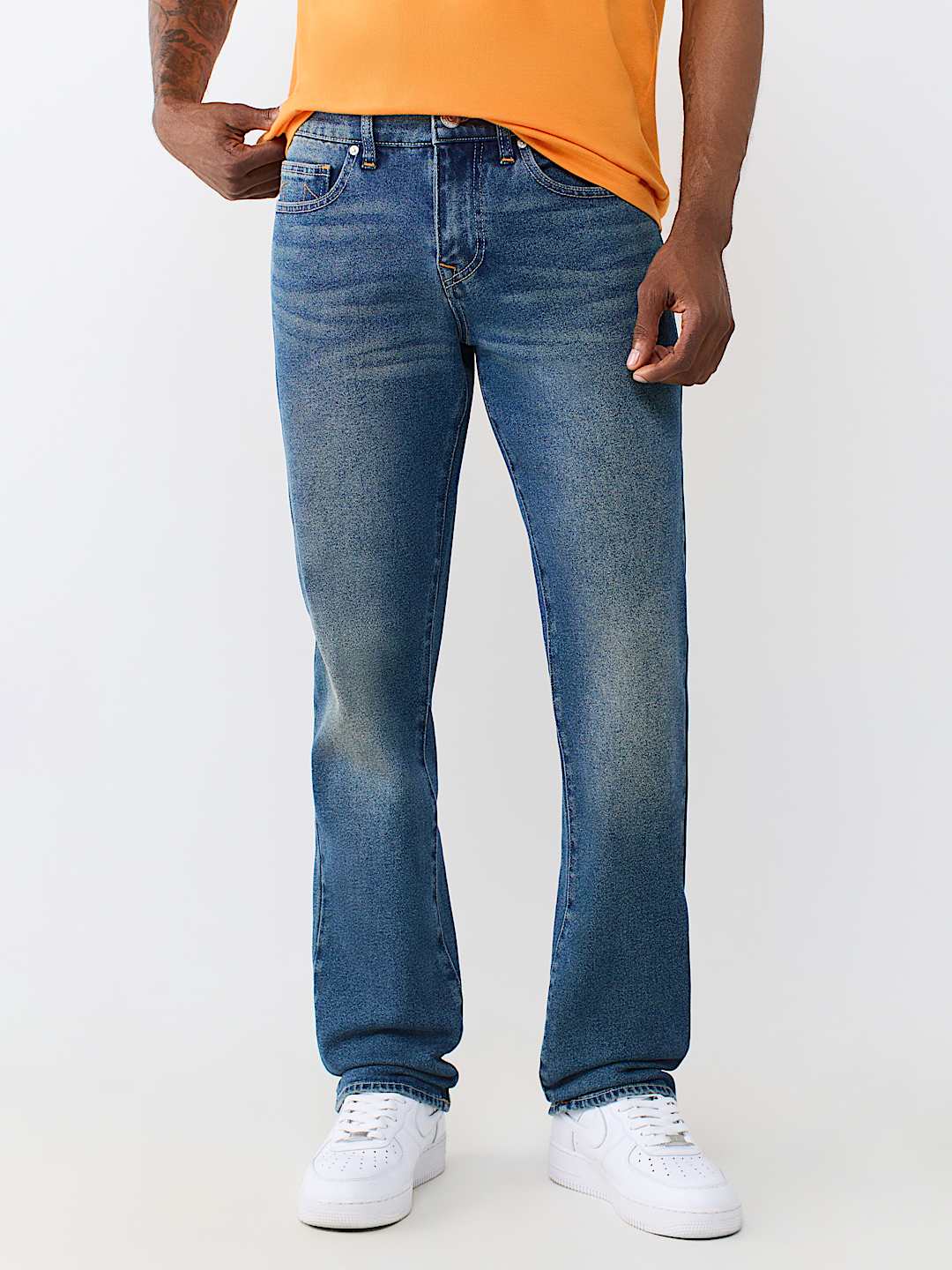 RICKY LADDER STITCH STRAIGHT JEAN