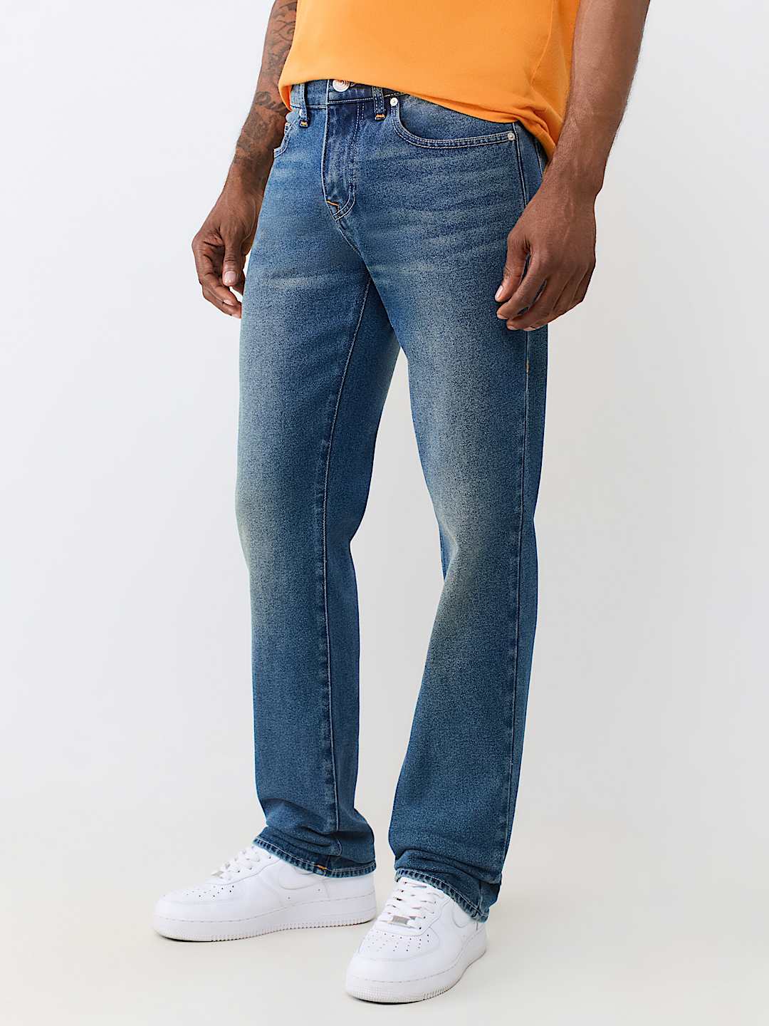 RICKY LADDER STITCH STRAIGHT JEAN