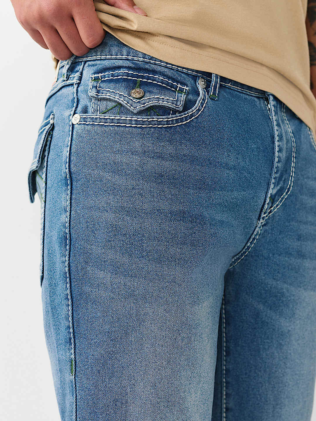 RICKY BIG T FLAP STRAIGHT JEAN