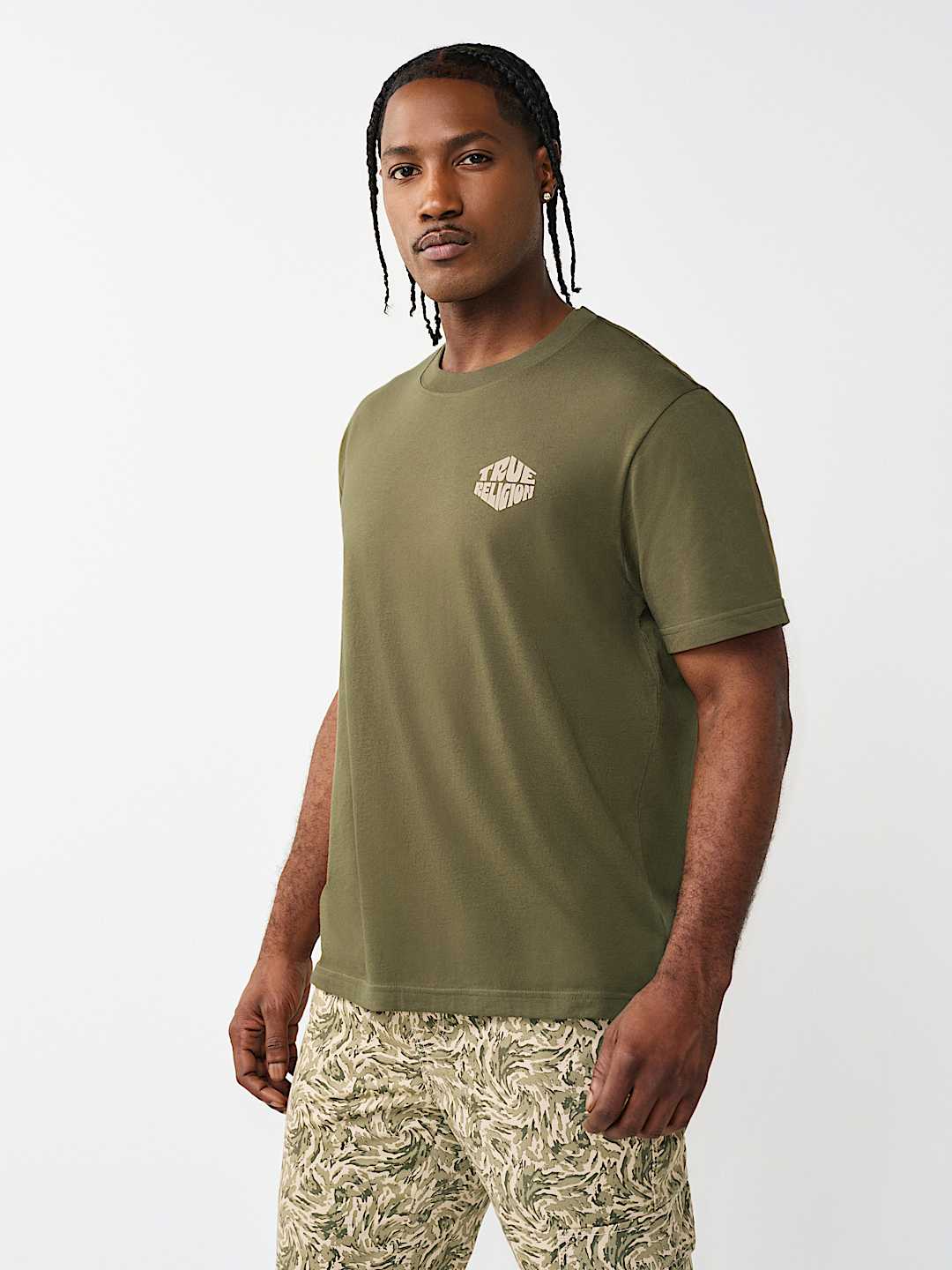 HEXAGON BUDDHA GRAPHIC TEE, image 4