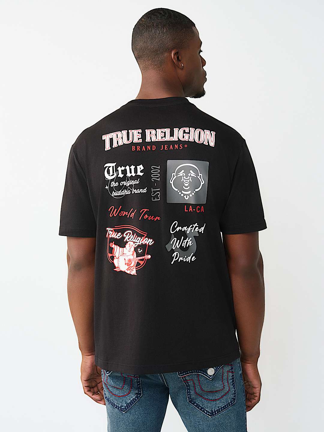 MULTI-LOGO APPLIQU&Eacute;  TEE, image 5