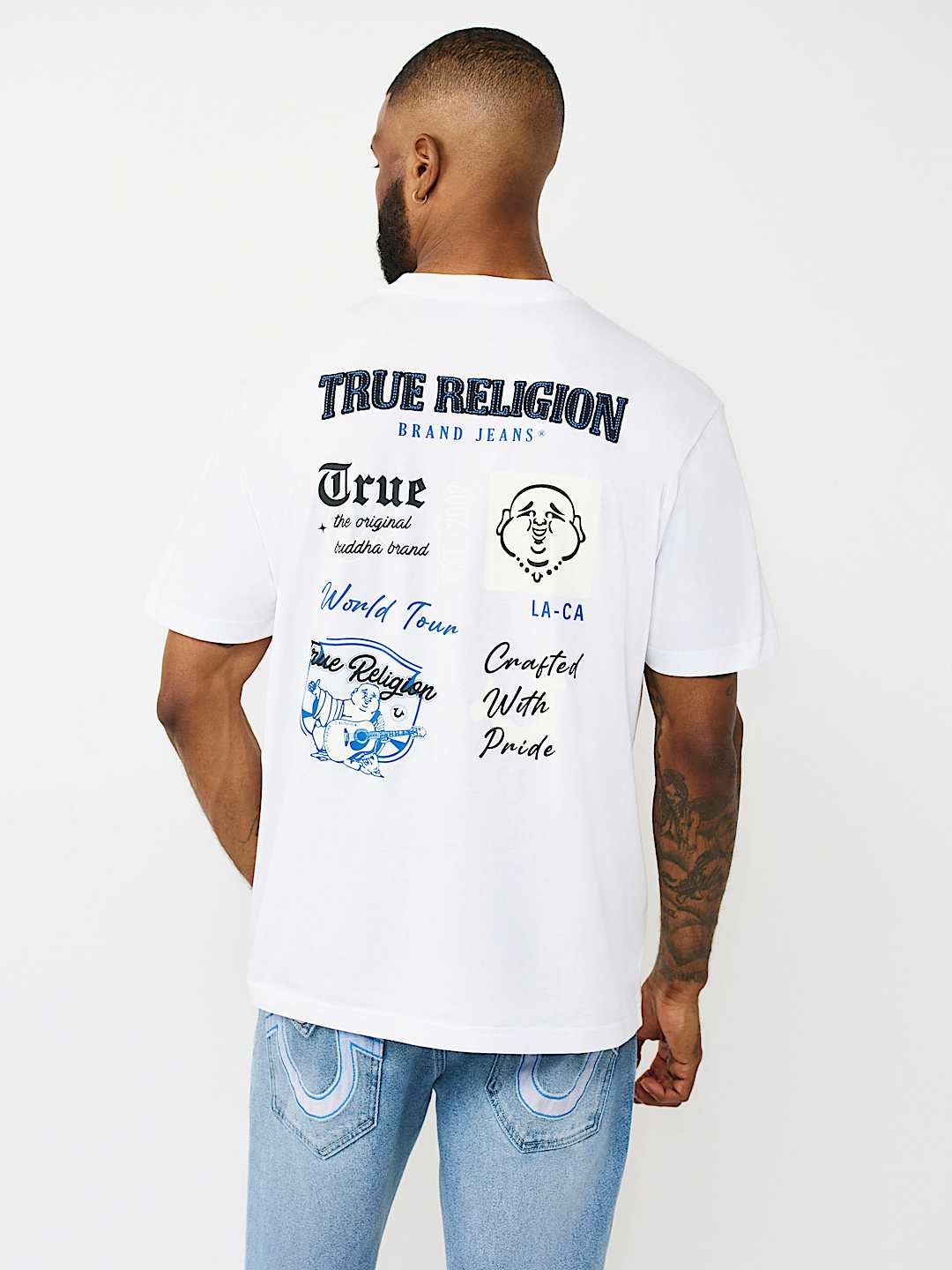 MULTI-LOGO APPLIQU&Eacute;  TEE, image 5