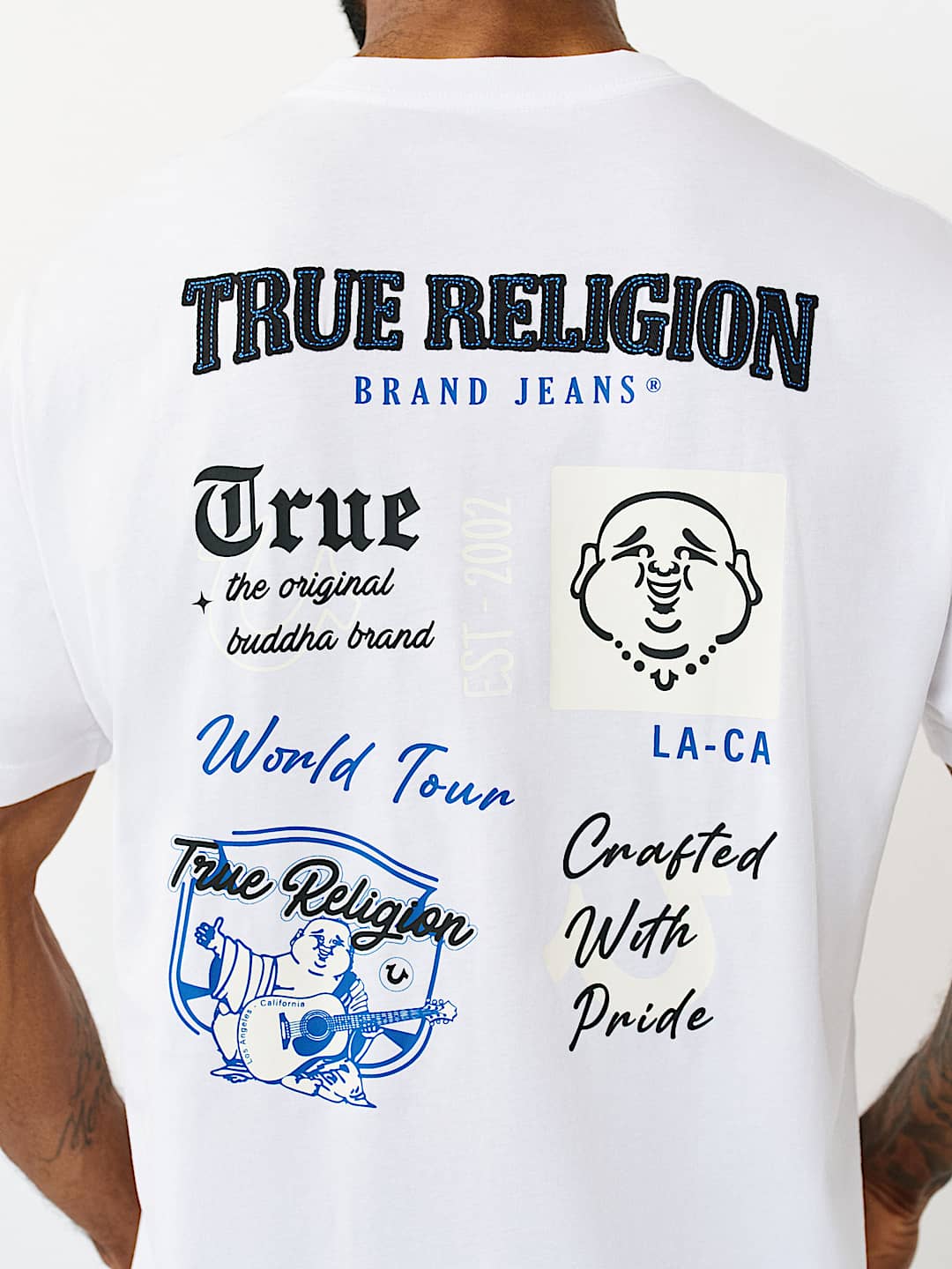 MULTI-LOGO APPLIQU&Eacute;  TEE, image 1