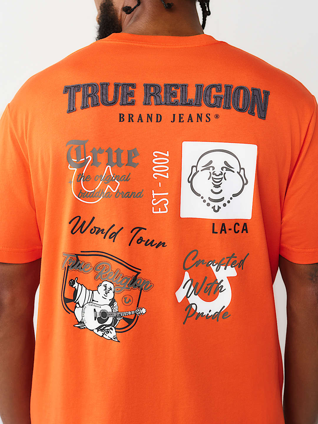 MULTI-LOGO APPLIQU&Eacute;  TEE, image 1